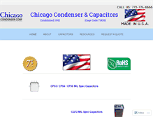 Tablet Screenshot of chicagocondenser.com